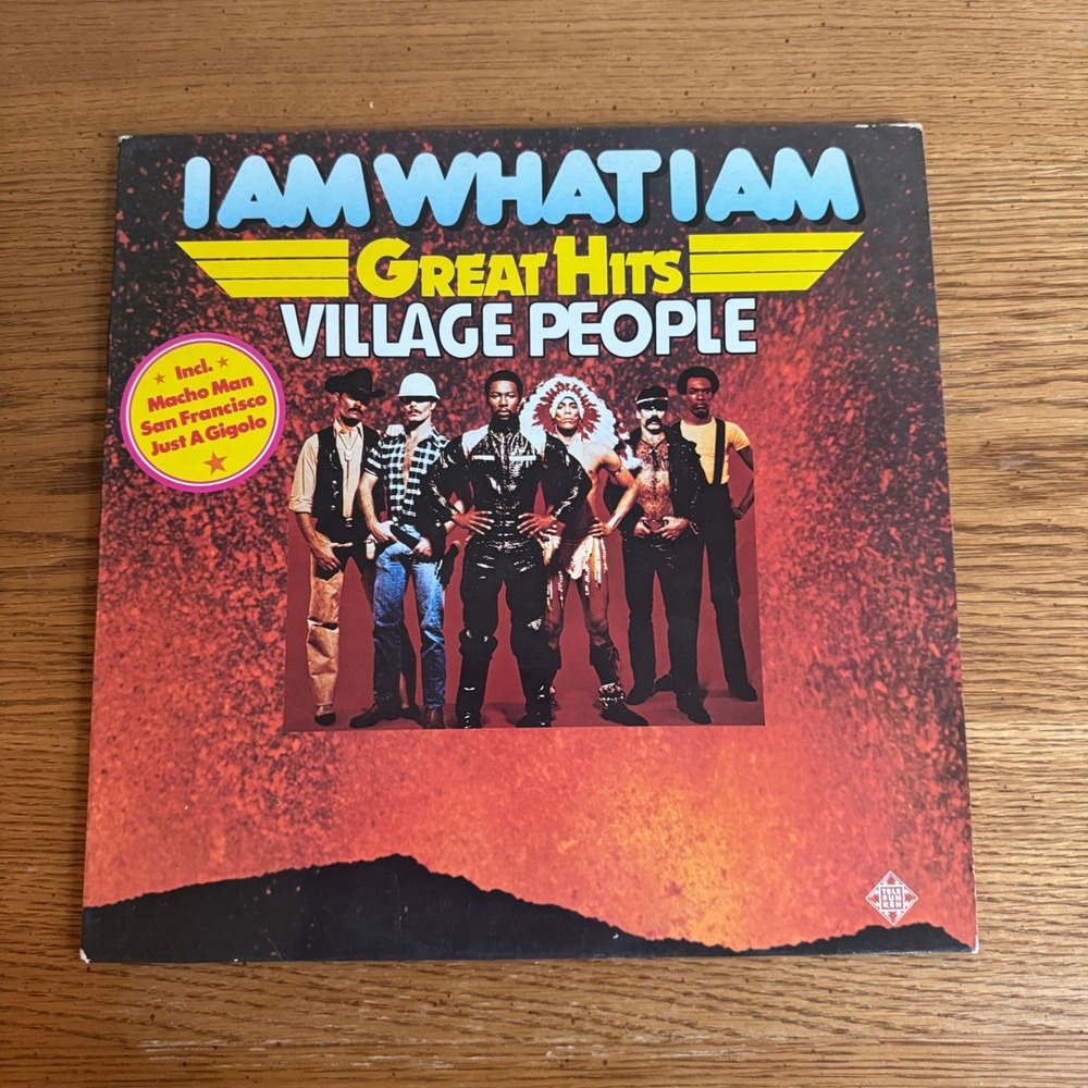 Village People I Am What I‎ Am Great Hits Vinyl Record LP Album